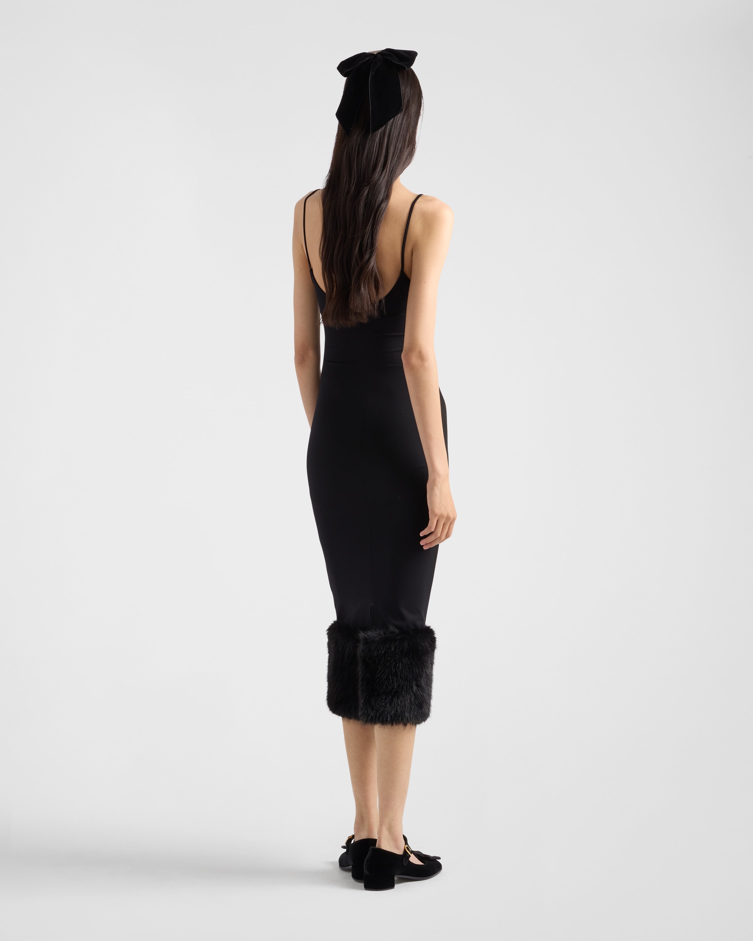 Stretch jersey dress - 5