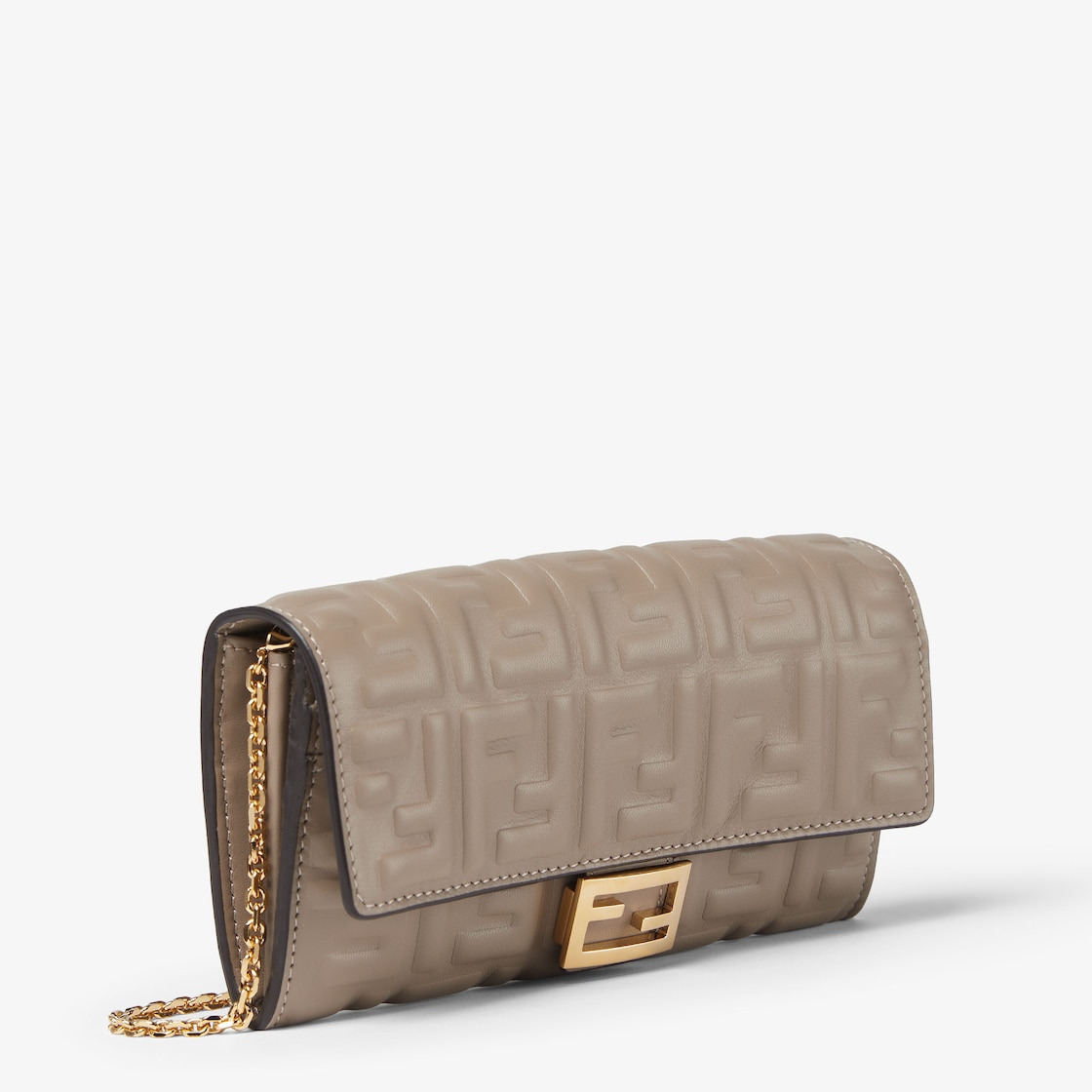 Baguette Continental Wallet With Chain - 2