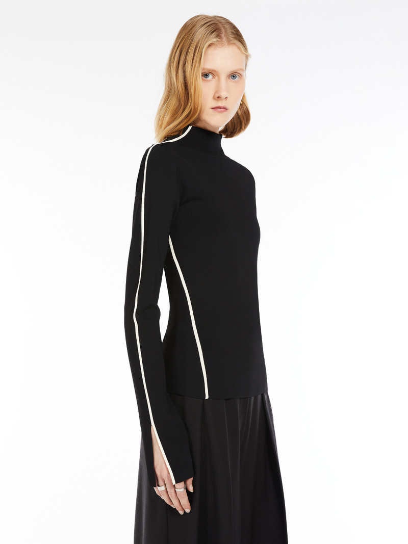 ADDA Fitted jumper with contrasting trims 5