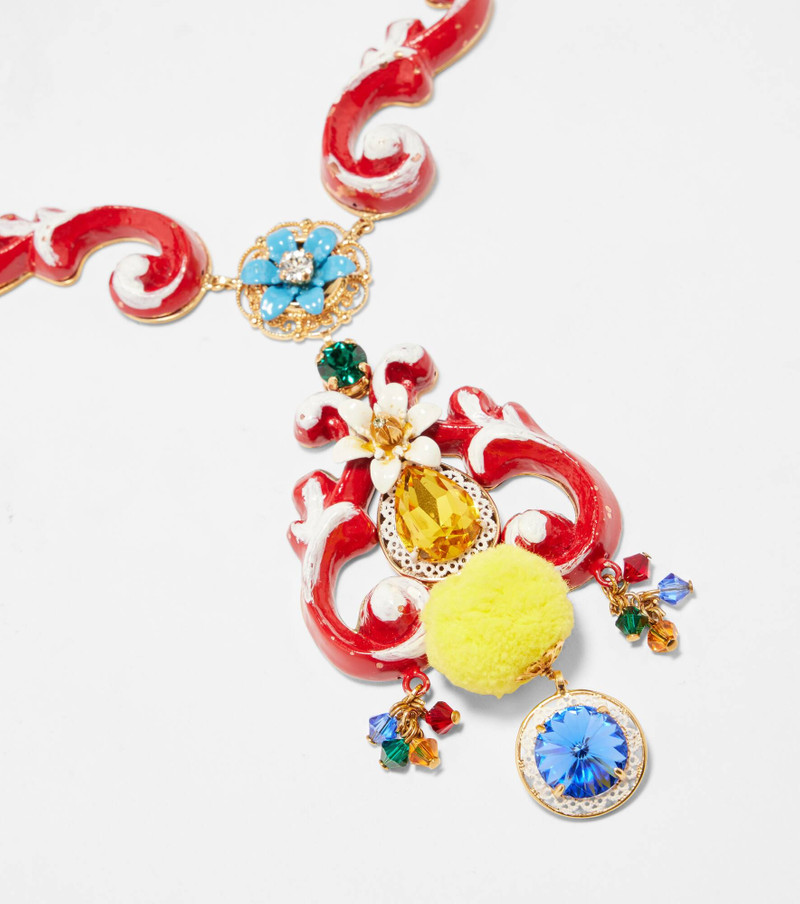 Embellished pedant necklace 4