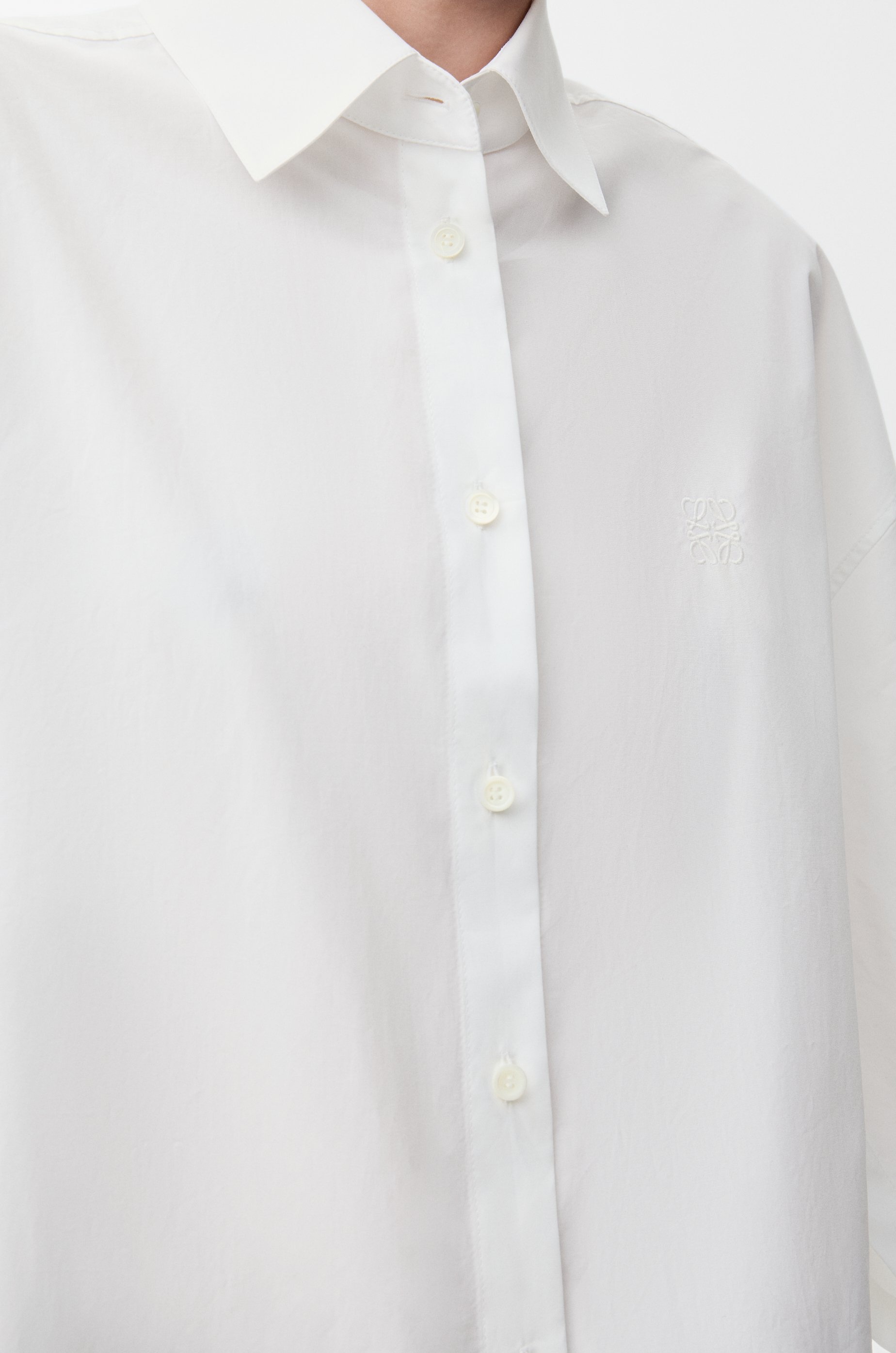 Cape shirt in cotton - 5