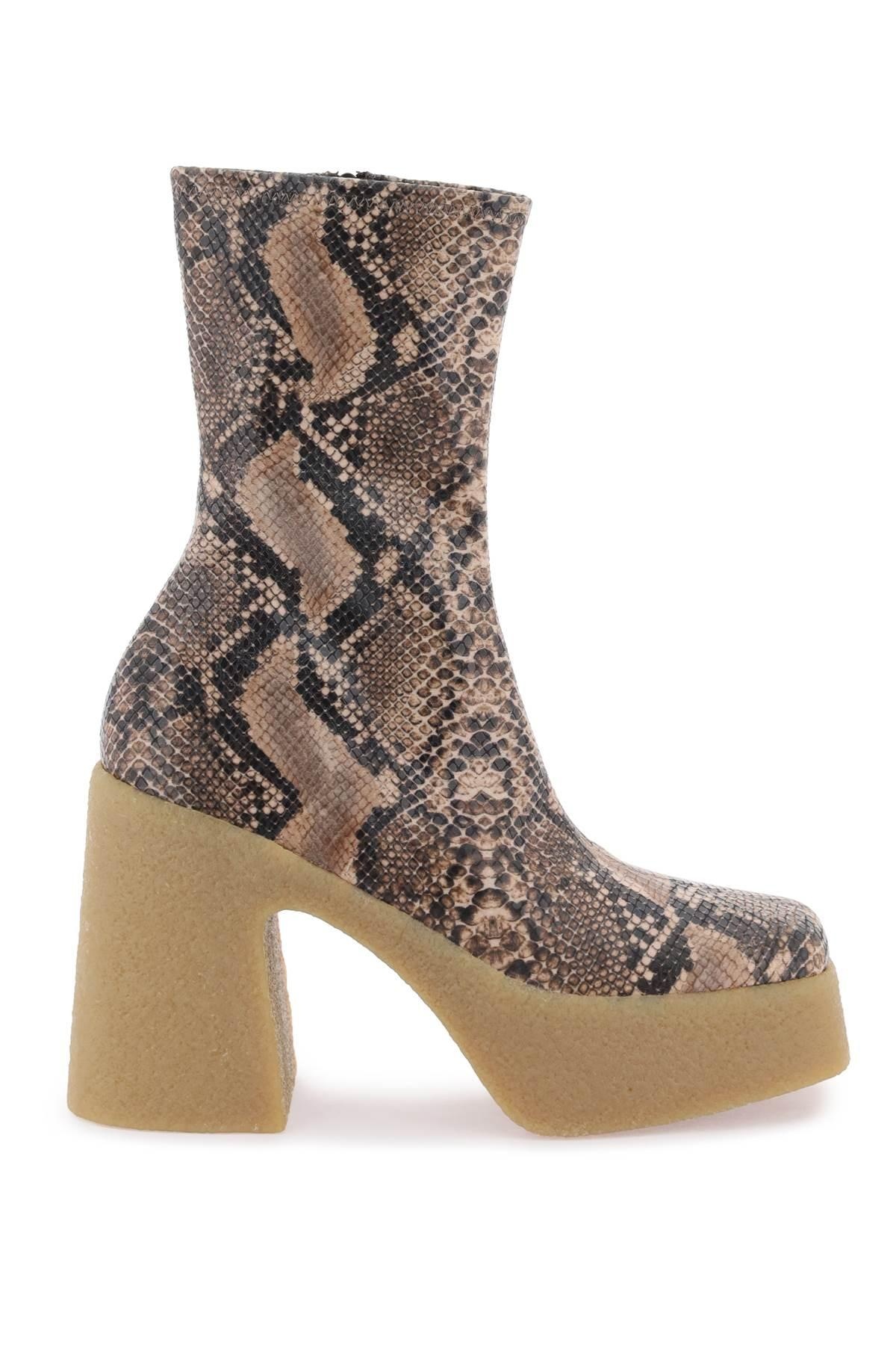 SKYLA WEDGE ANKLE BOOTS IN ALTER PYTHON - 1