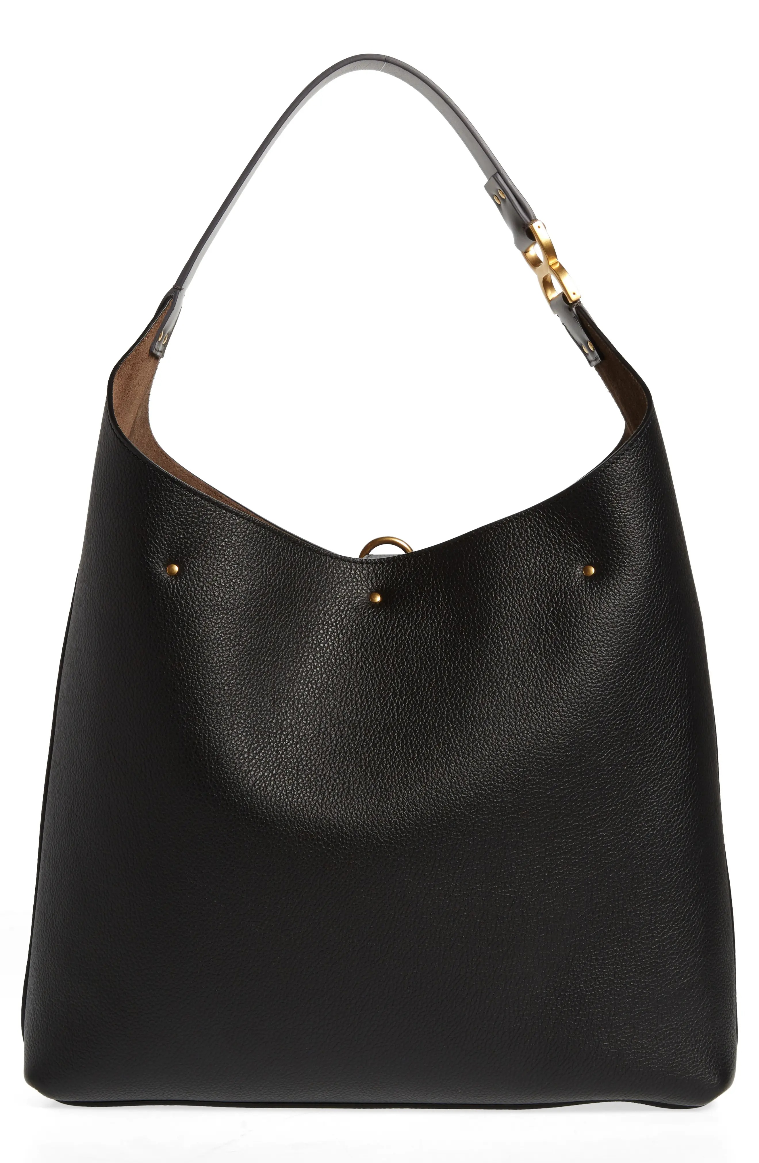 Marcie Leather Hobo Bag - 4