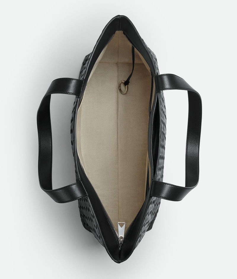 Large Intrecciato Zipped Tote 3
