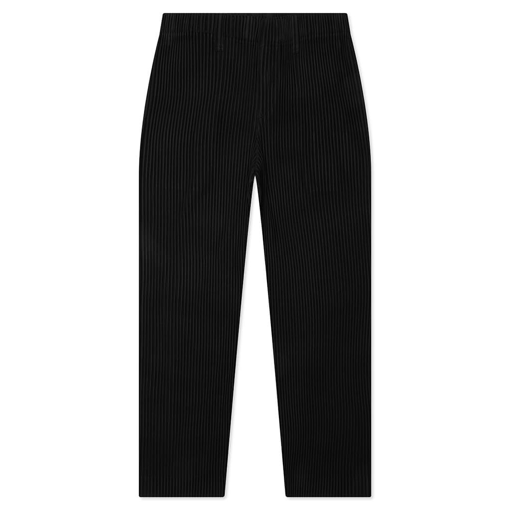 TAILORED PLEATS 2 PANTS - BLACK - 1