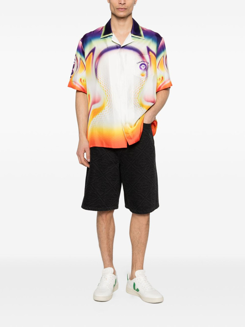 CASABLANCA Sporchid SS printed shirt outlook