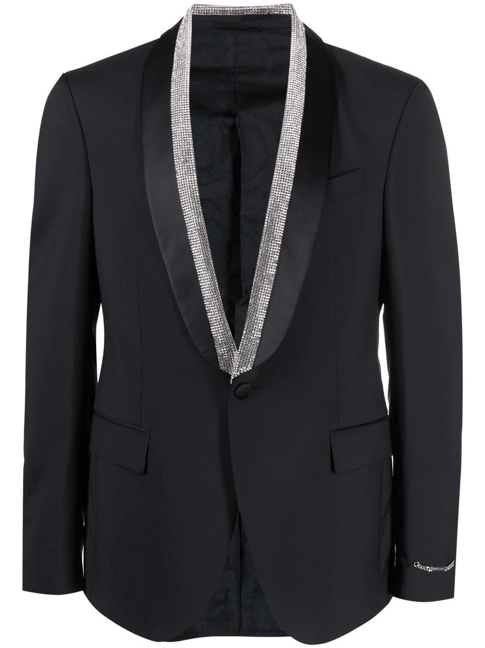 crystal-embellished dinner jacket - 1