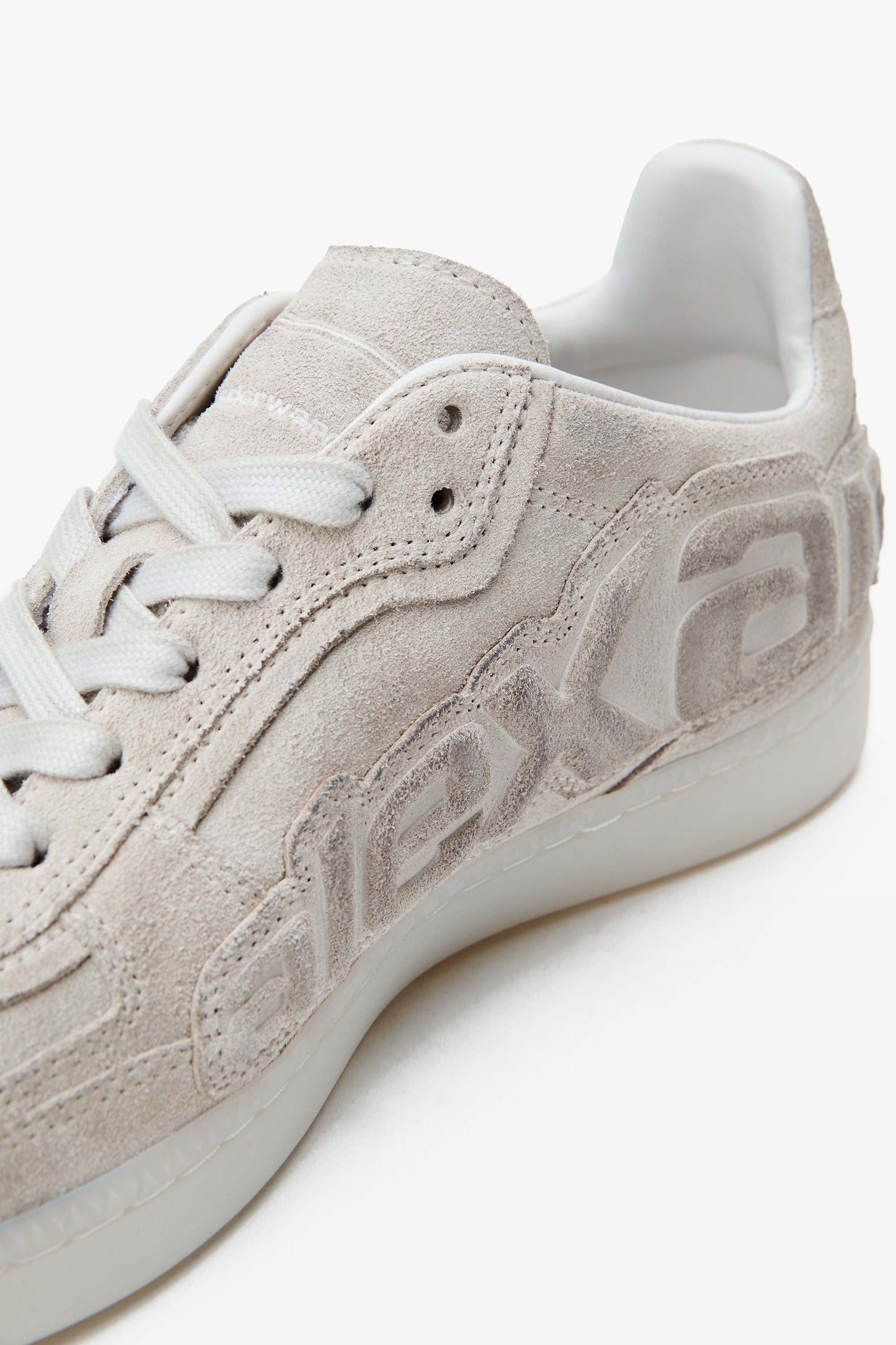 men's white leather lex sneakers - 3