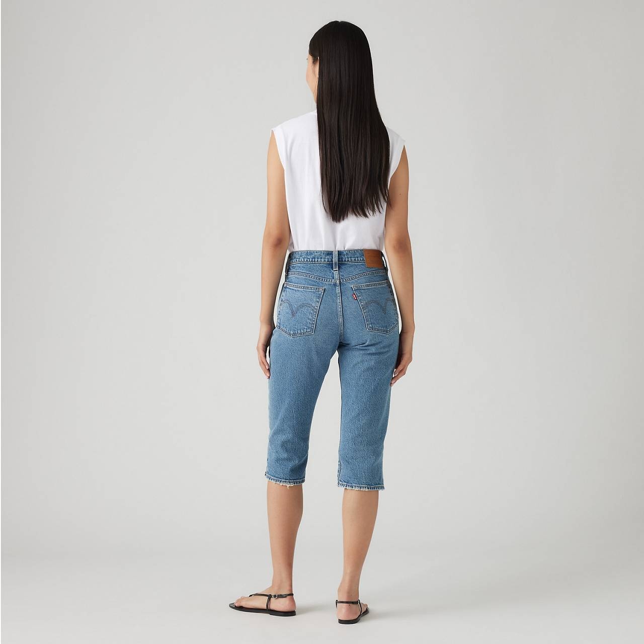 WEDGIE CAPRI WOMEN'S JEANS - 4