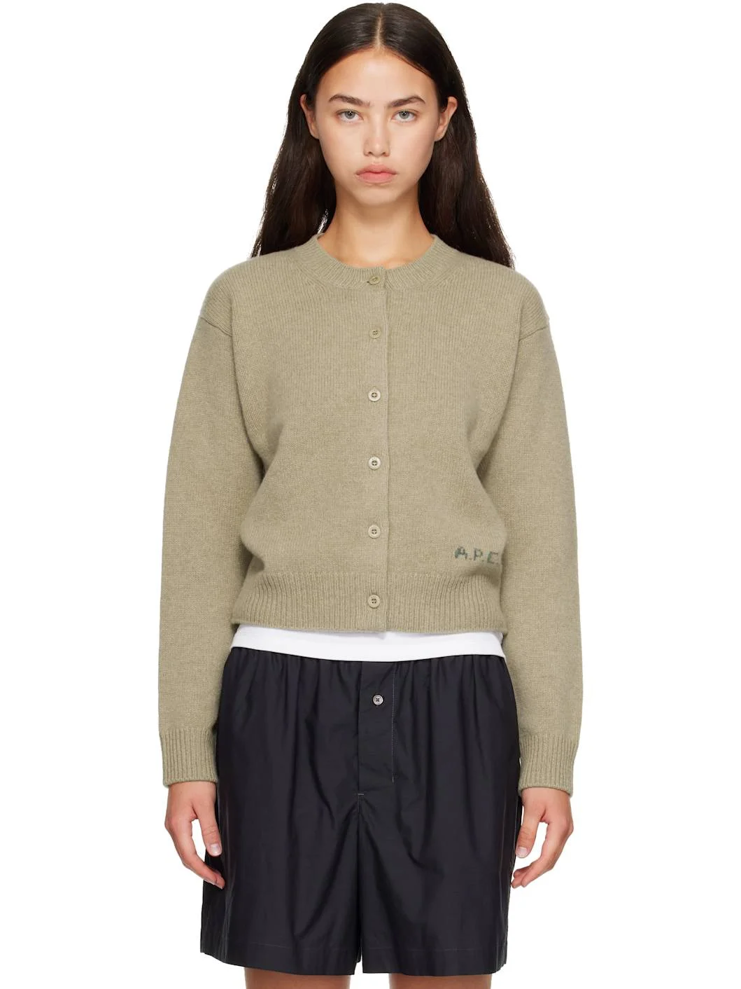 Beige Lila Cardigan - 1