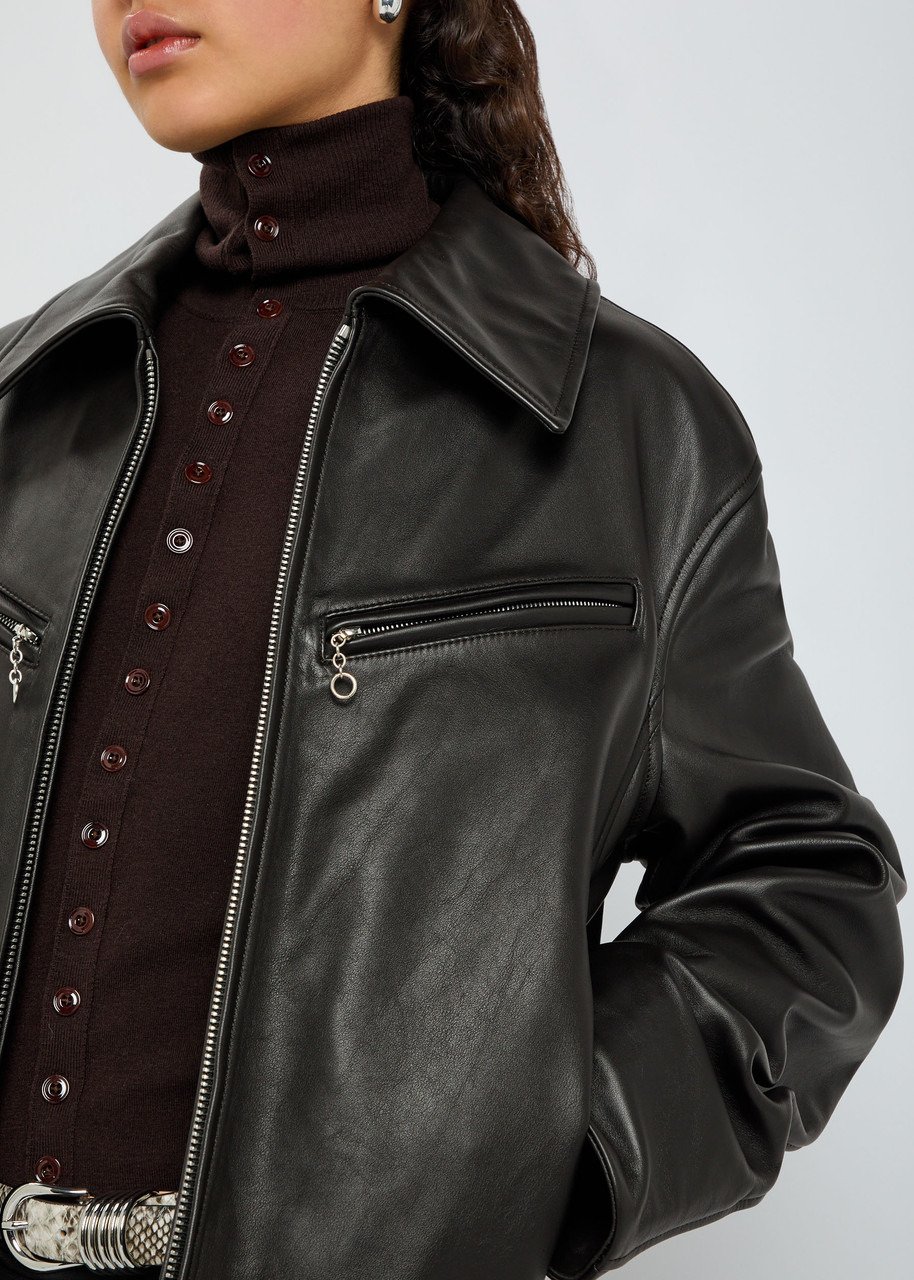 Lemaire Leather Jacket - 5