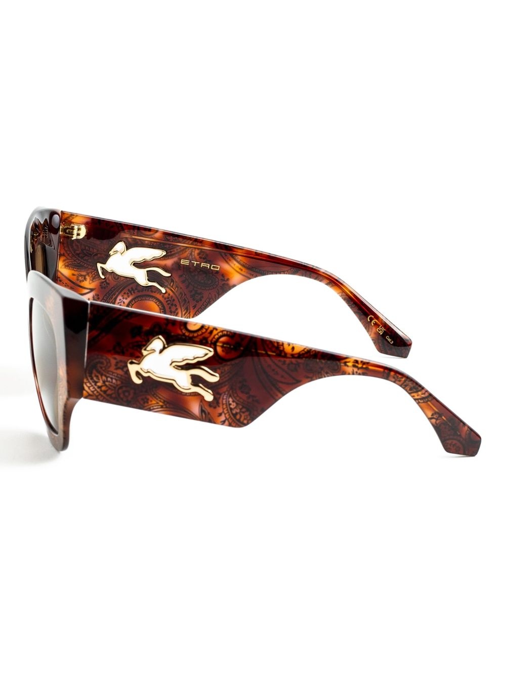 cat-eye frame sunglasses - 3