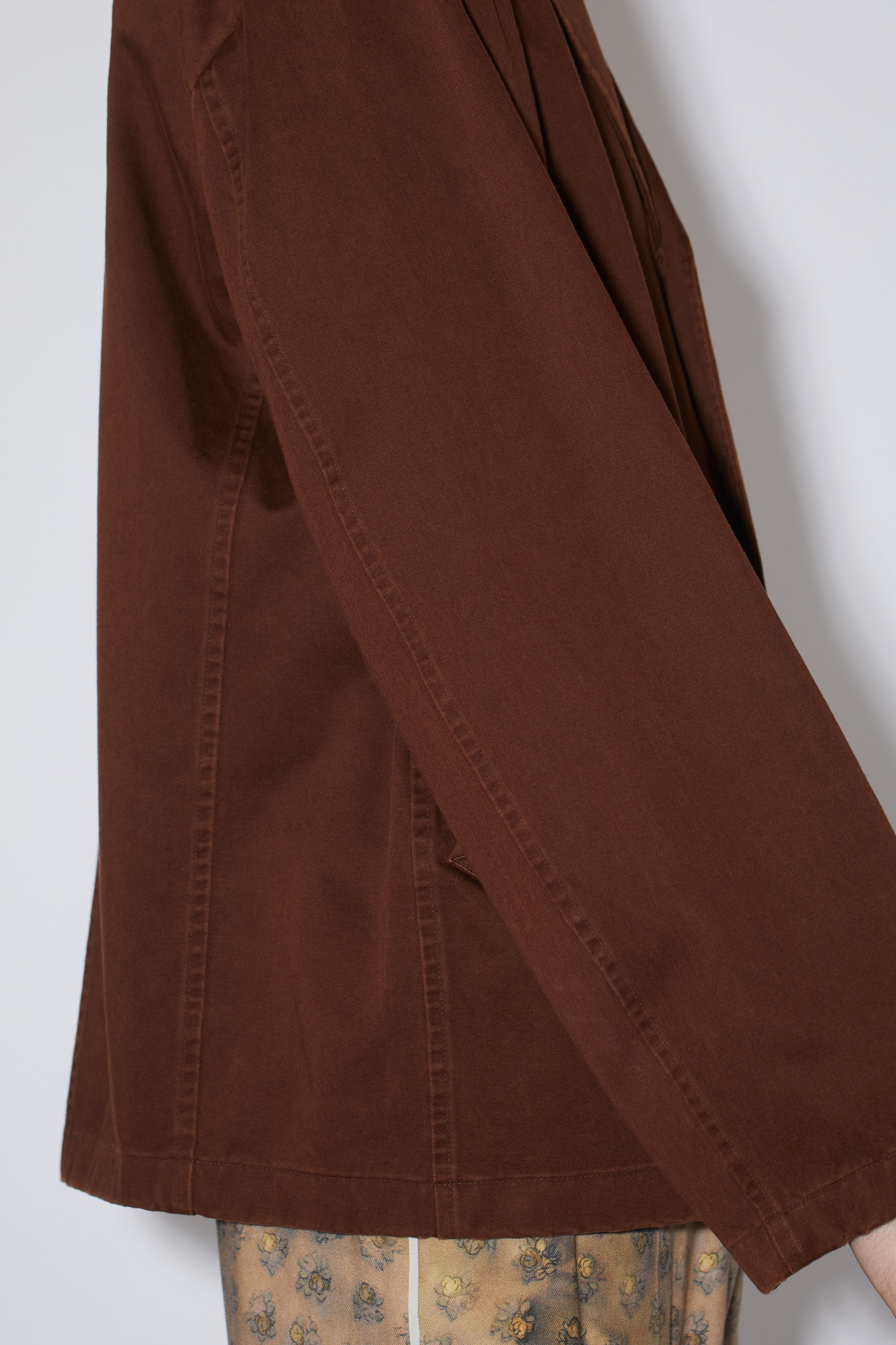 SIngle-breasted jacket - Cognac brown - 6