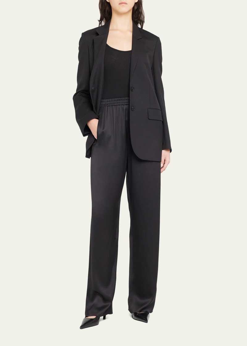 GIORGIO ARMANI Classic Silk Trousers outlook