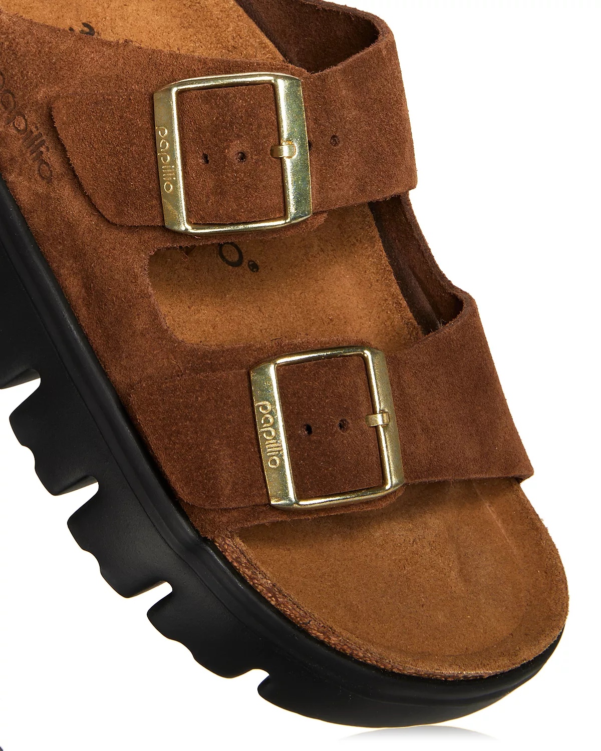 Women's Arizona Chunky Buckled Slide Sandals - 6