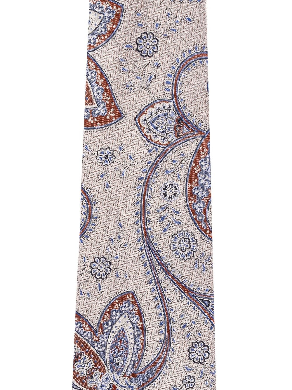 paisley-print tie - 2