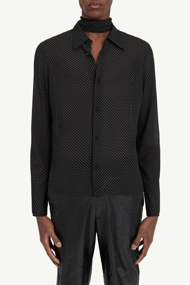 Star chiffon shirt 4