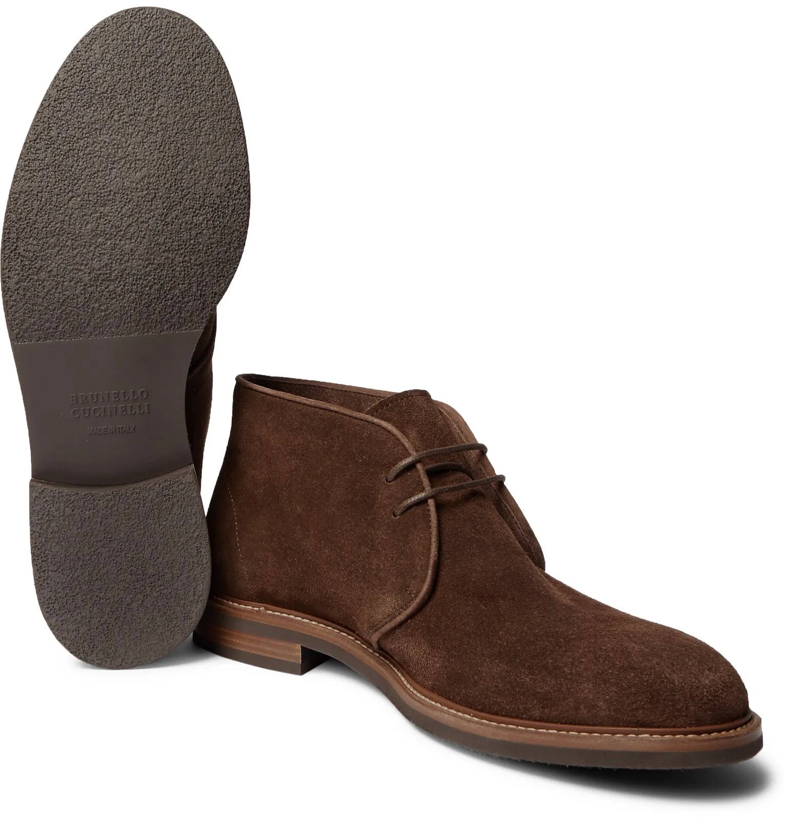 Suede Desert Boots - 3