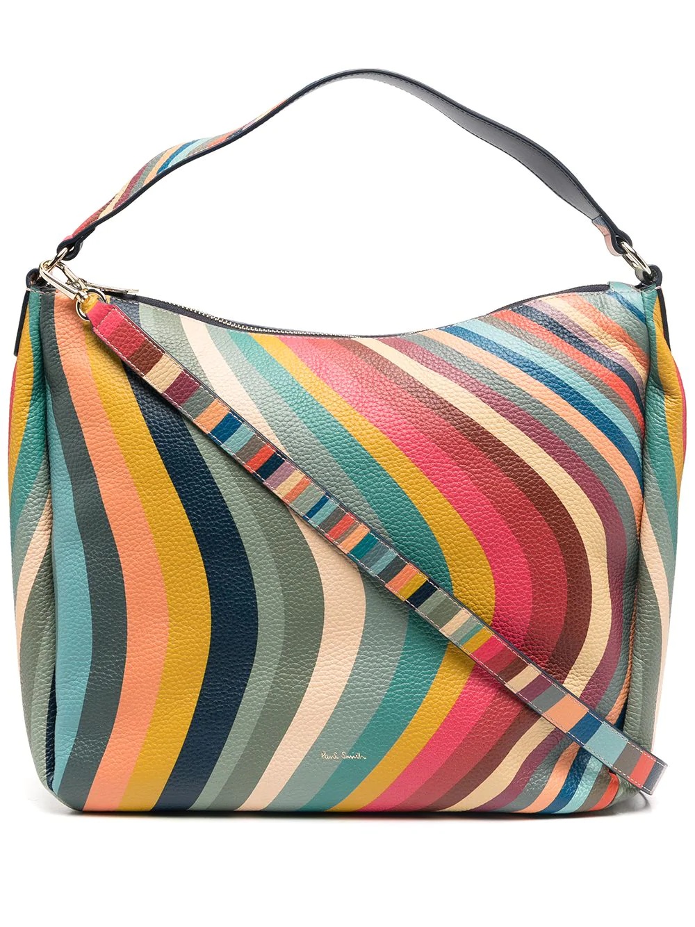 swirl print tote - 1