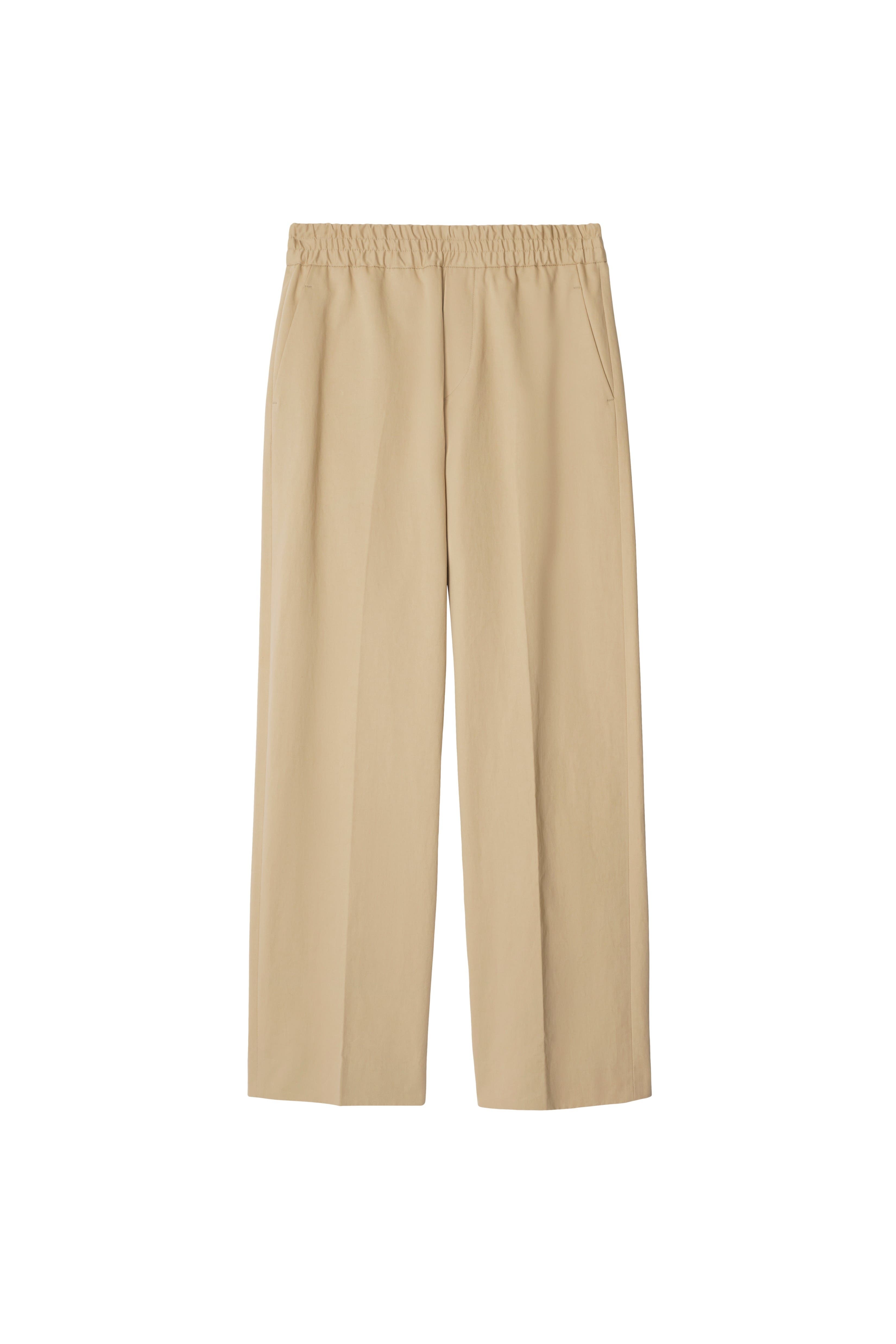 burberry Cotton Tailored Trousers in Cracker at Nordstrom - 2