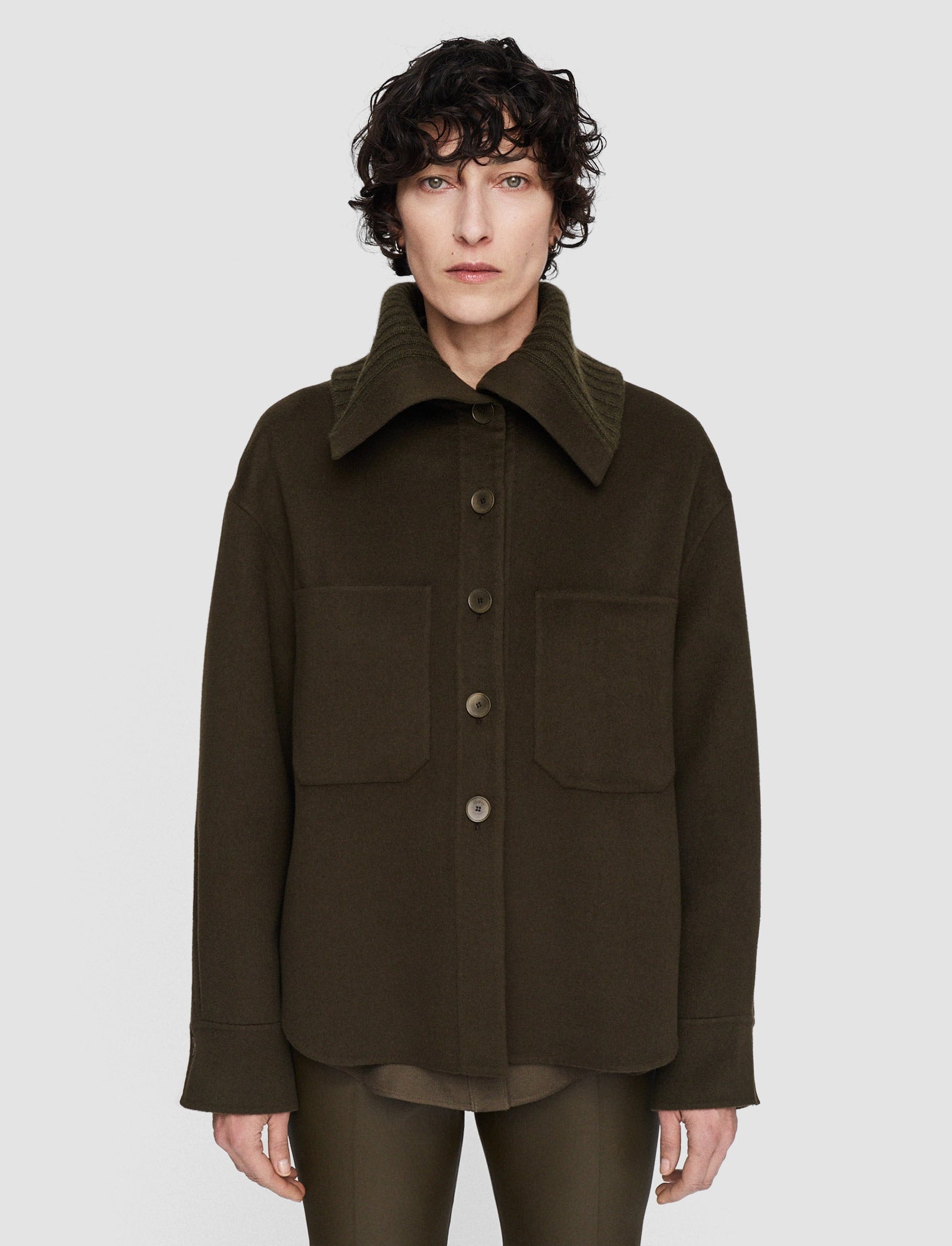 Light Double Face Henri Jacket - 3