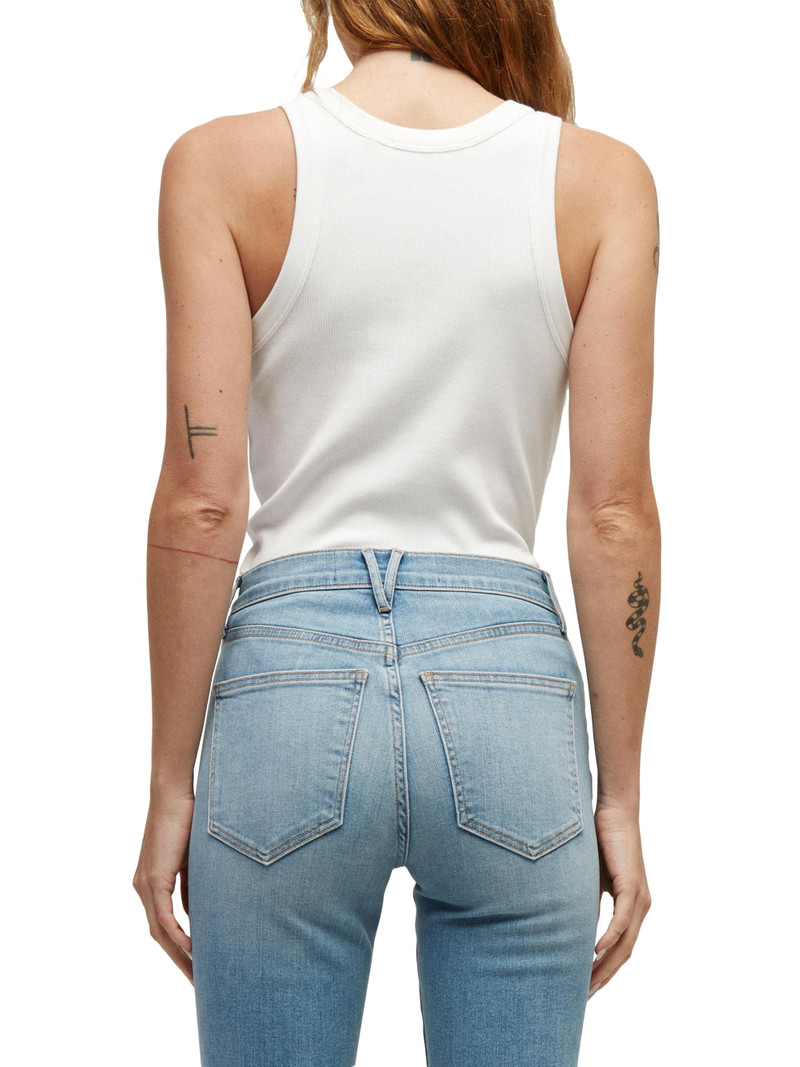 Women's Birke Cotton-Blend Tank - White 5