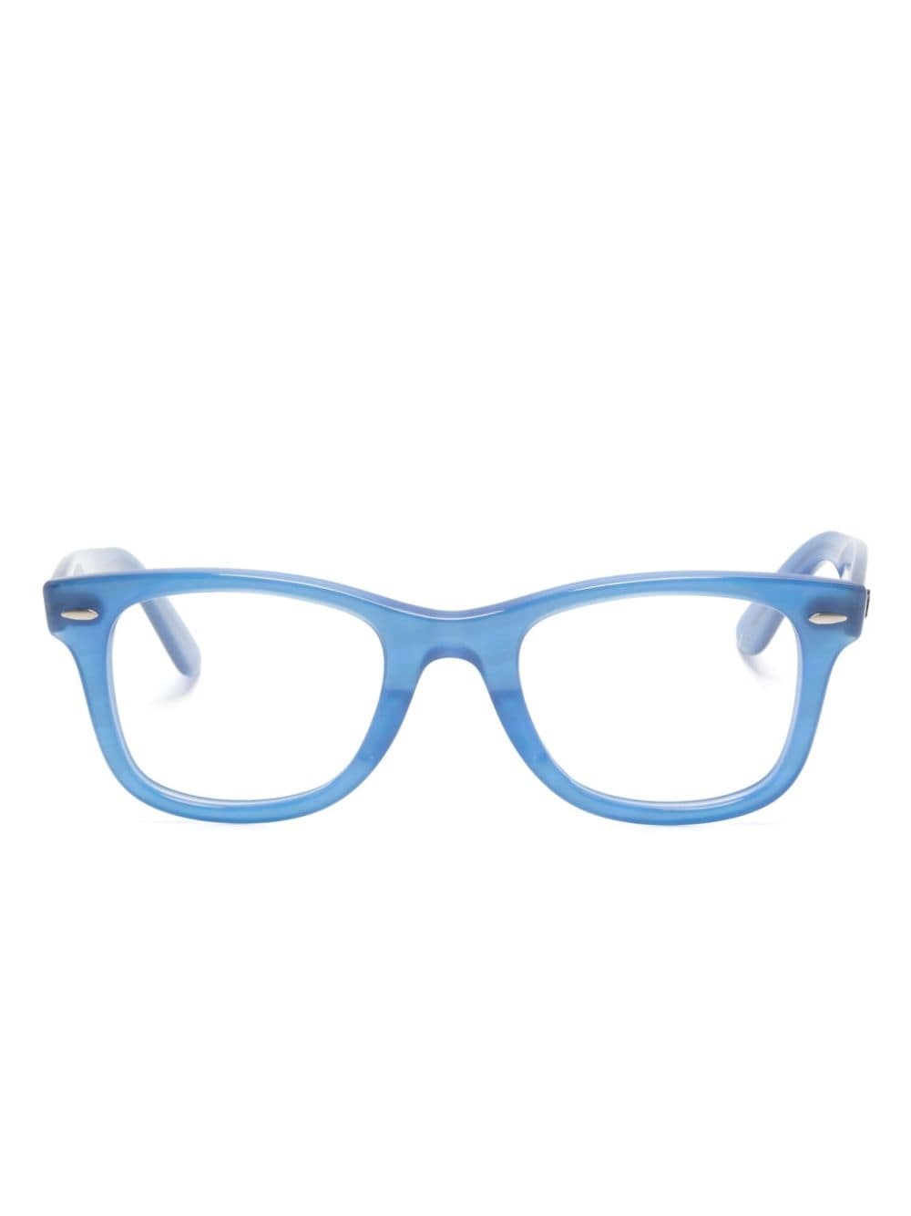 Ease wayfarer-frame glasses - 1