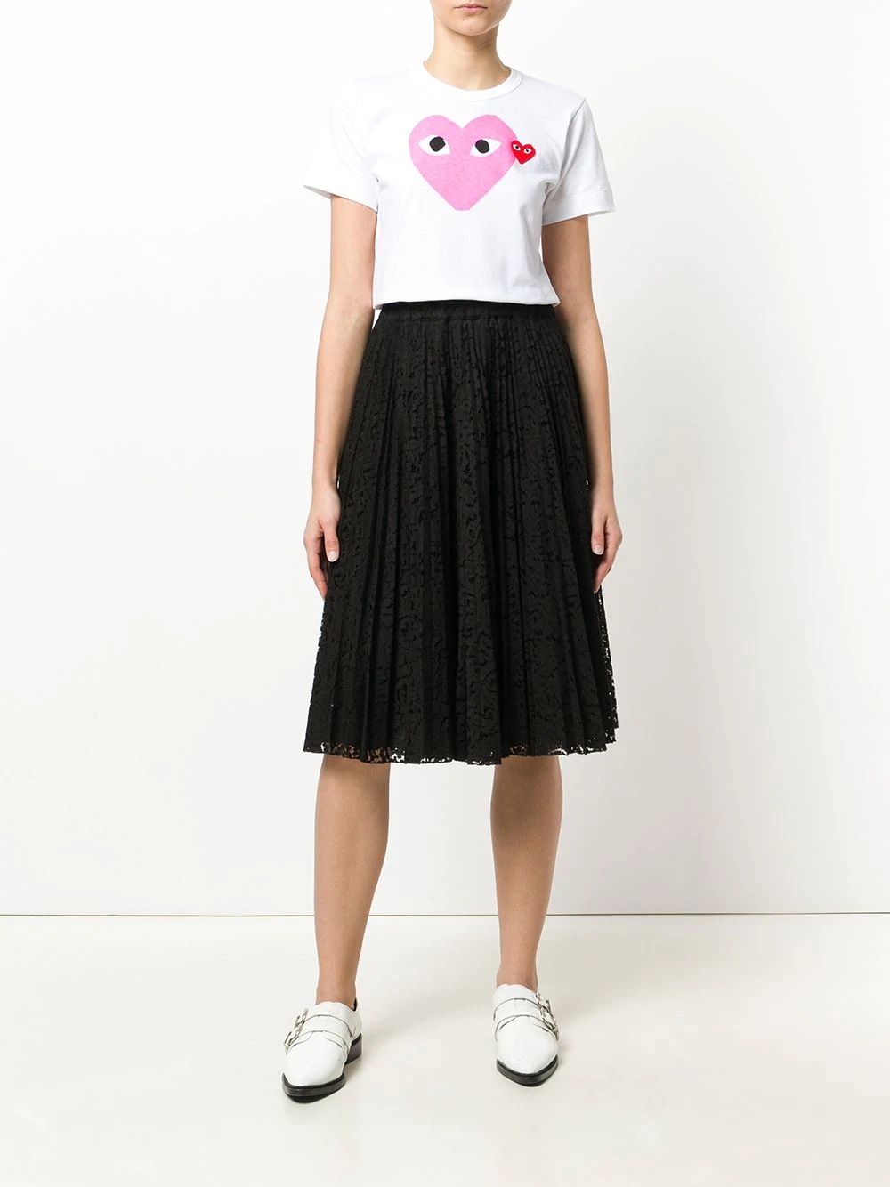 heart logo T-shirt - 3