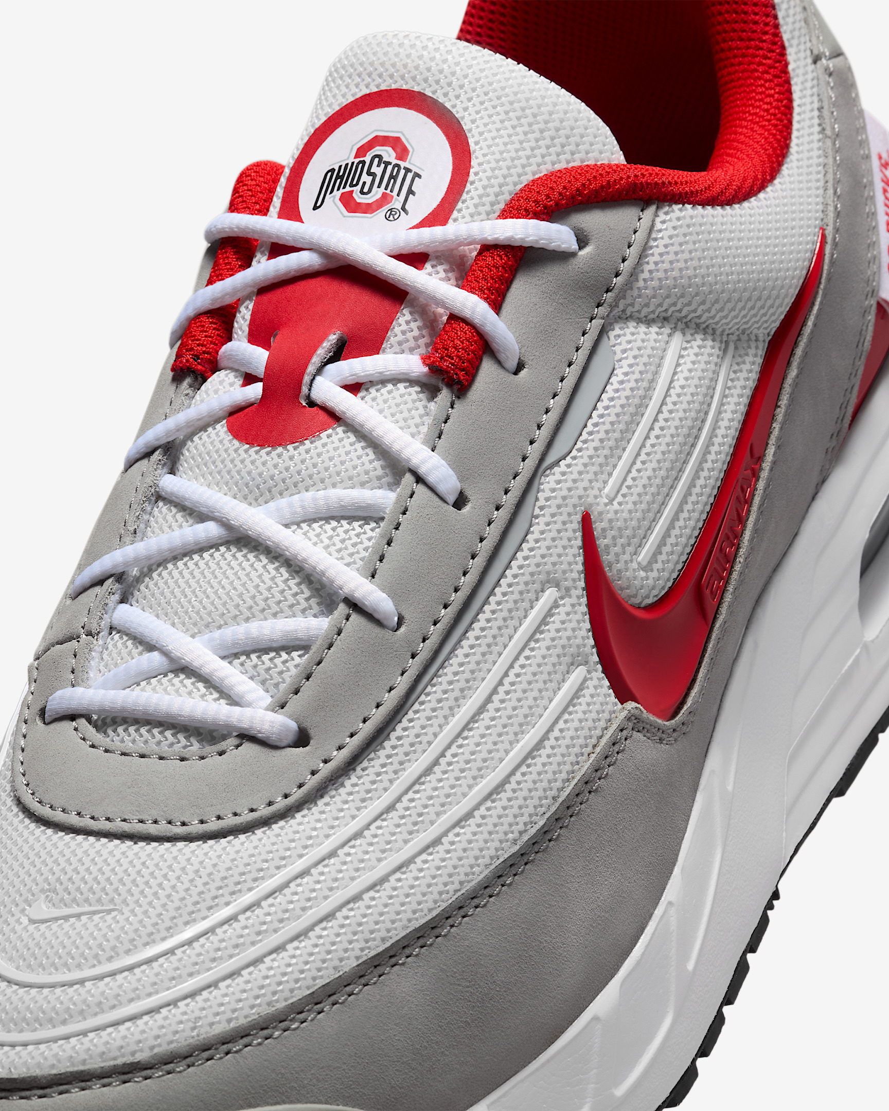 Nike College Air Max Verse (Ohio State) Men's Shoes - 7