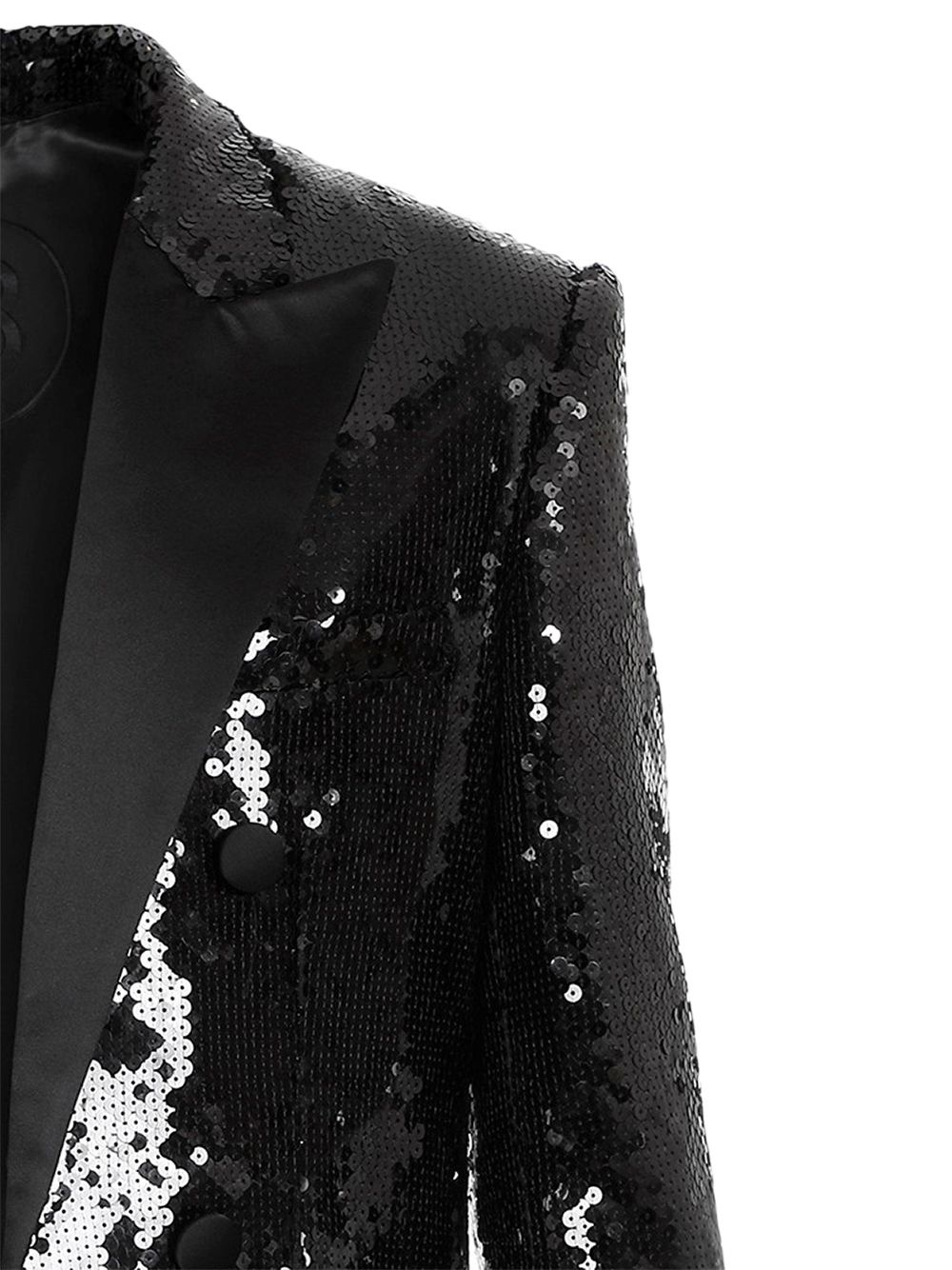 sequin embroidered blazer - 2