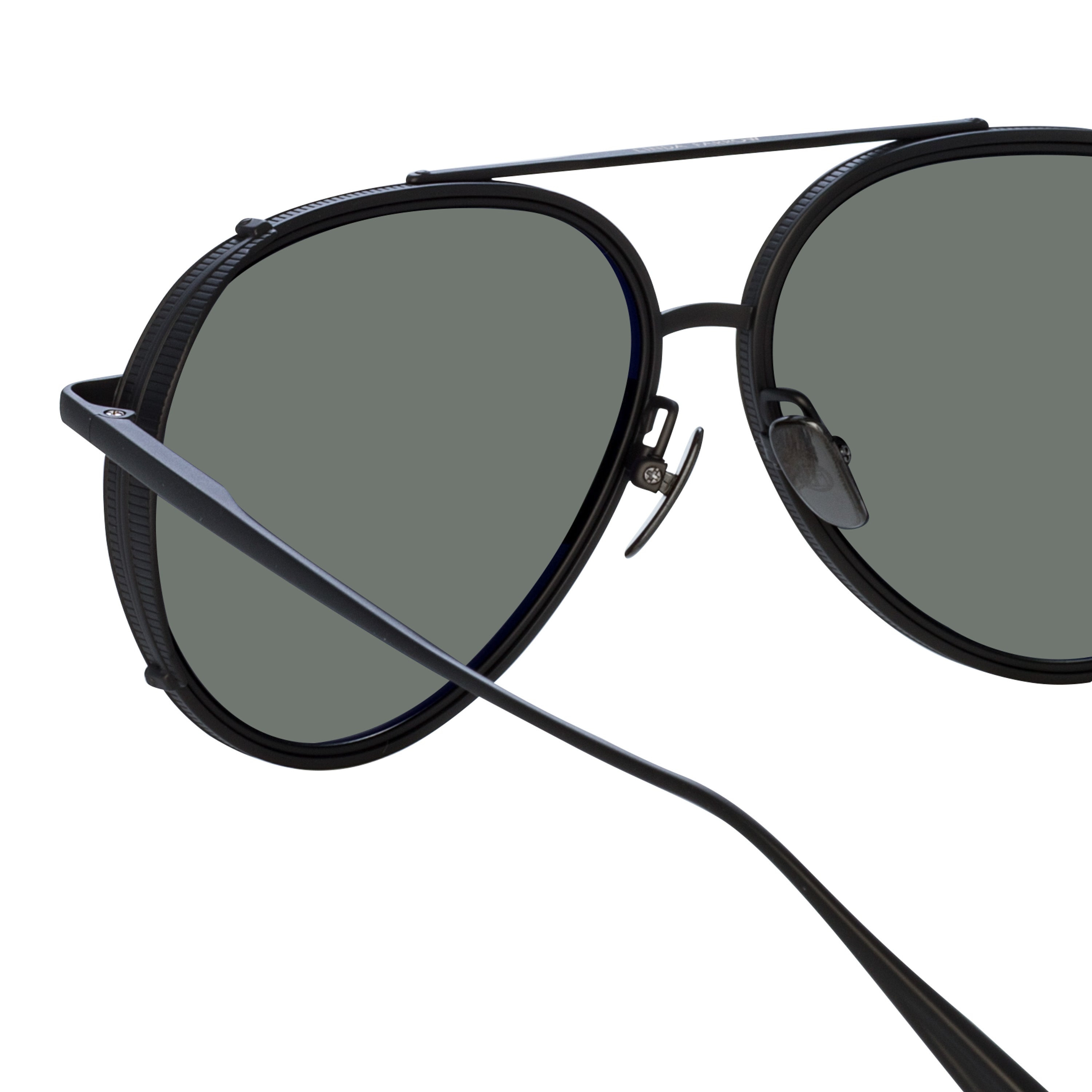 TORINO AVIATOR SUNGLASSES IN NICKEL - 5