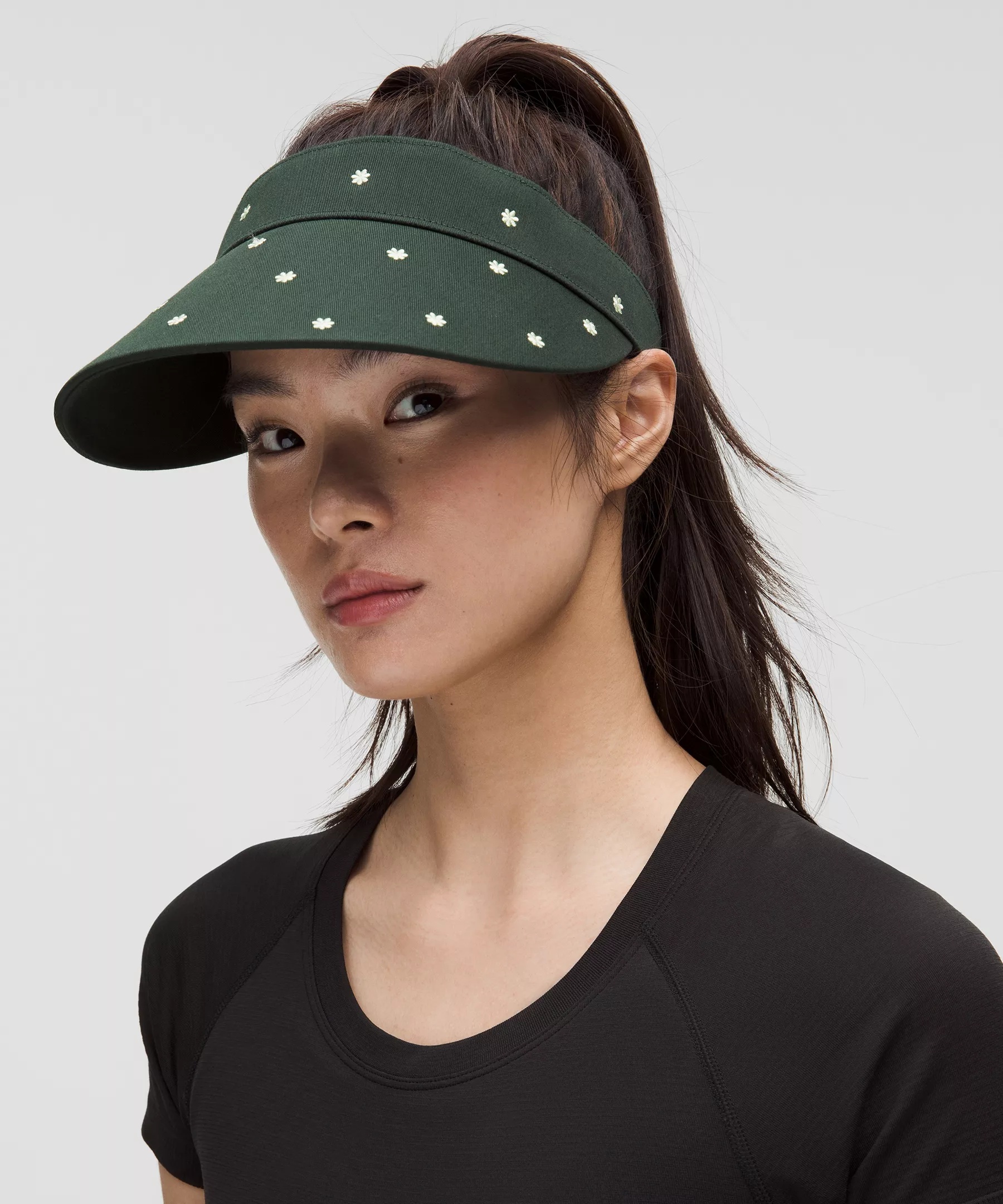 Women's Removable Sweatband Cotton Twill Visor - 2