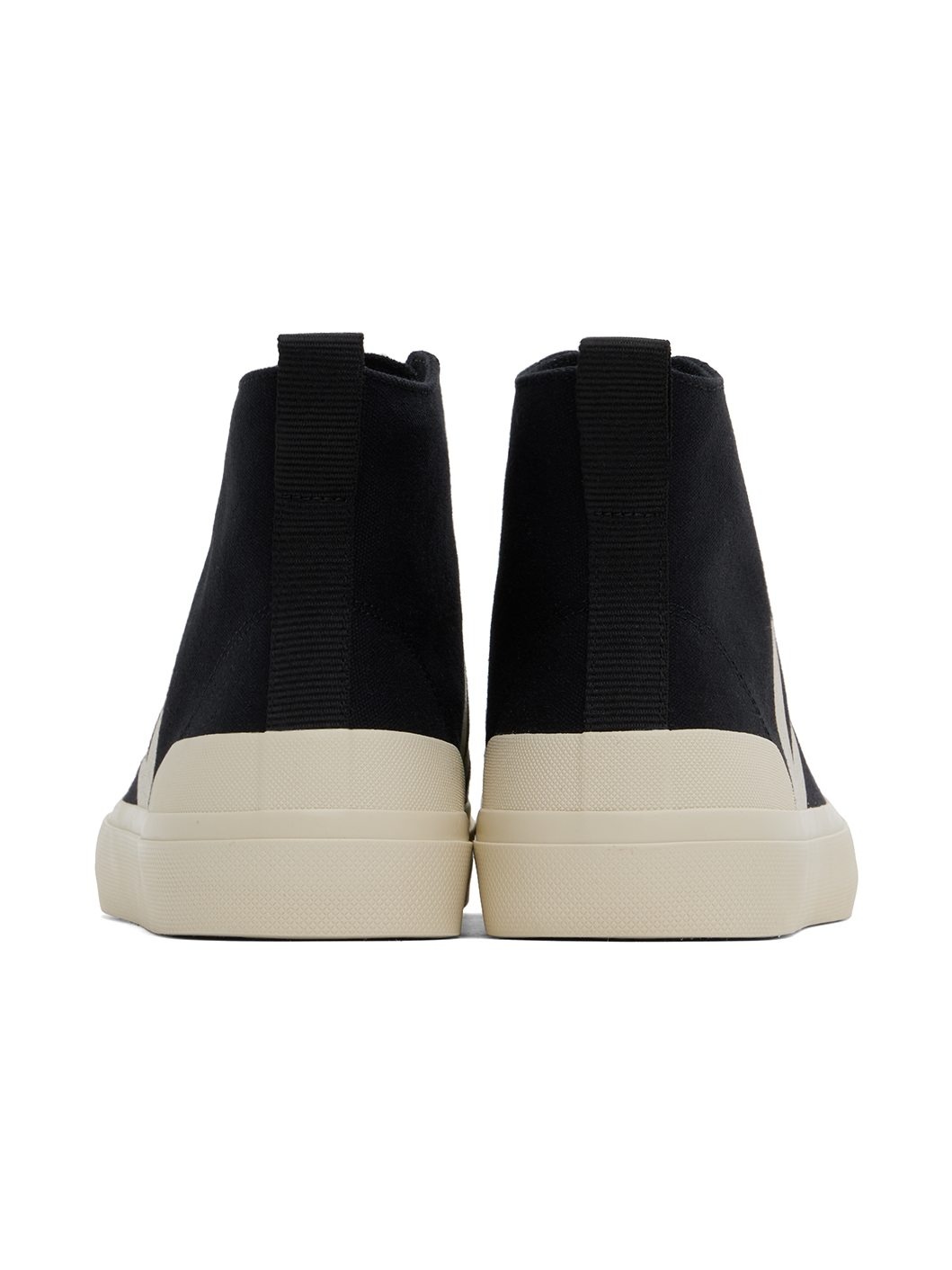 Black & Off-White Wata II Canvas Sneakers - 2