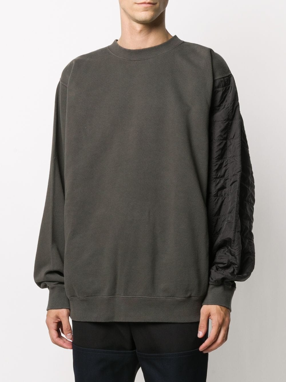 shell-panelled sweatshirt - 5