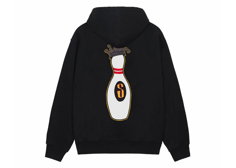 Stüssy Stussy Kingpin Zip Hoodie Black outlook