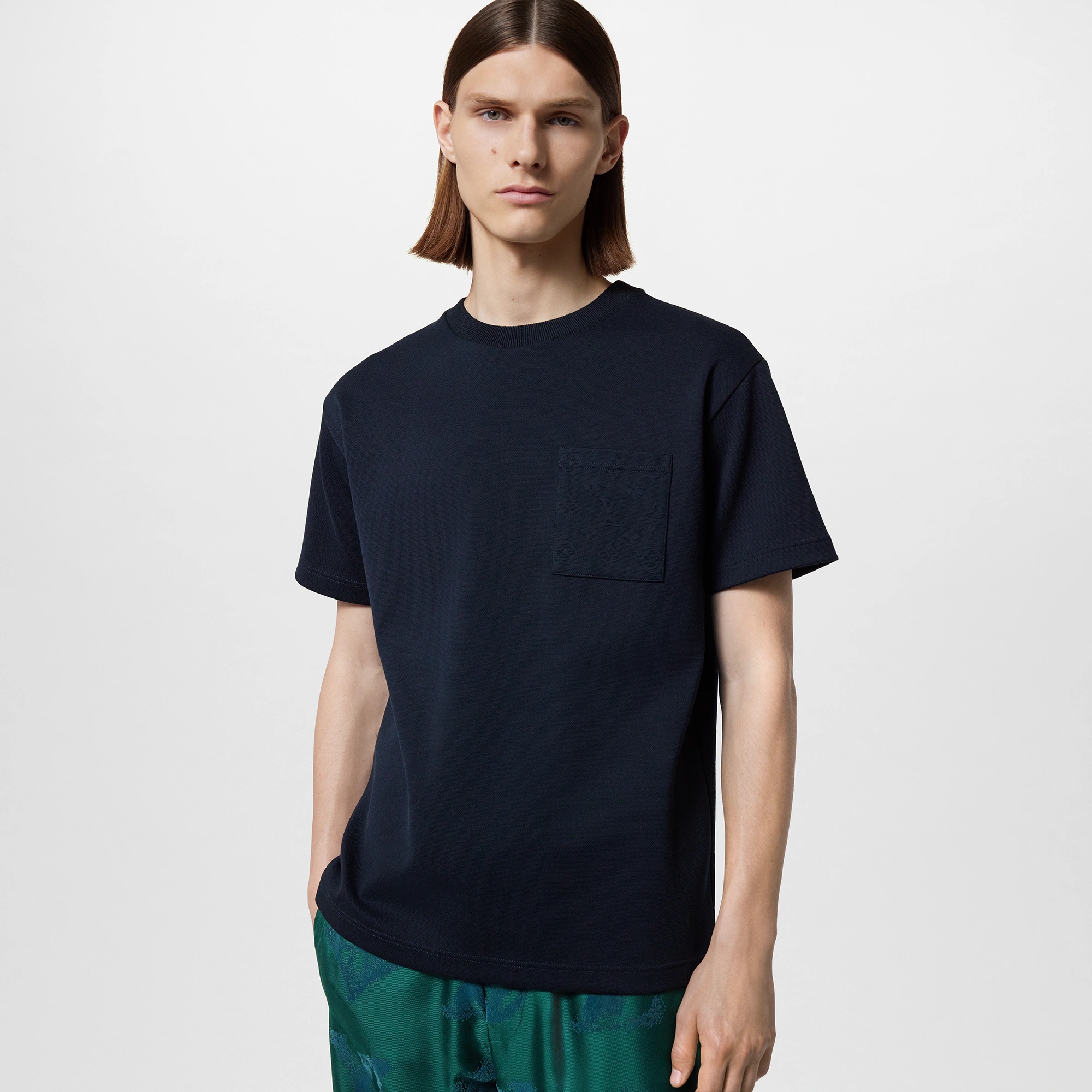 Pique Cotton T-Shirt - 2