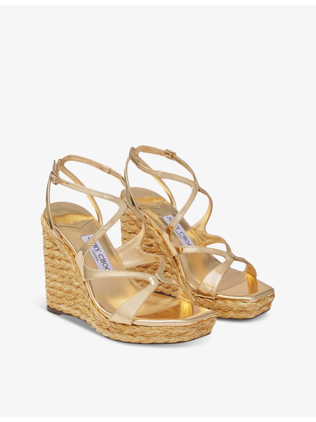 Ayla 110 contrast-sole leather heeled sandals - 3