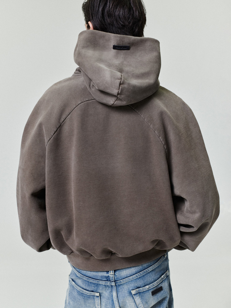 Sunfaded Classic Half Raglan Hoodie W/ Pocket 2