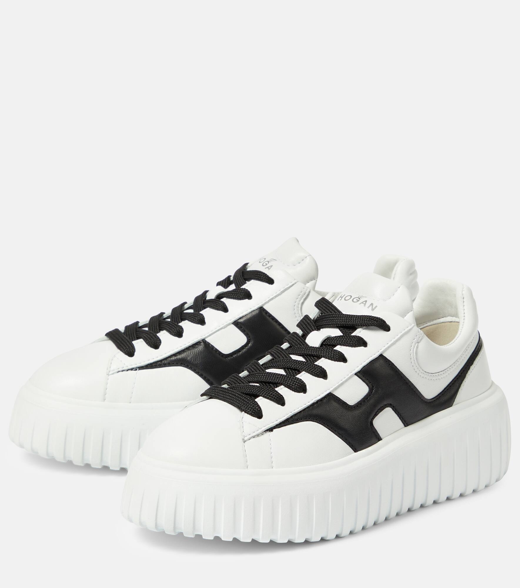 H-Stripes leather sneakers - 5