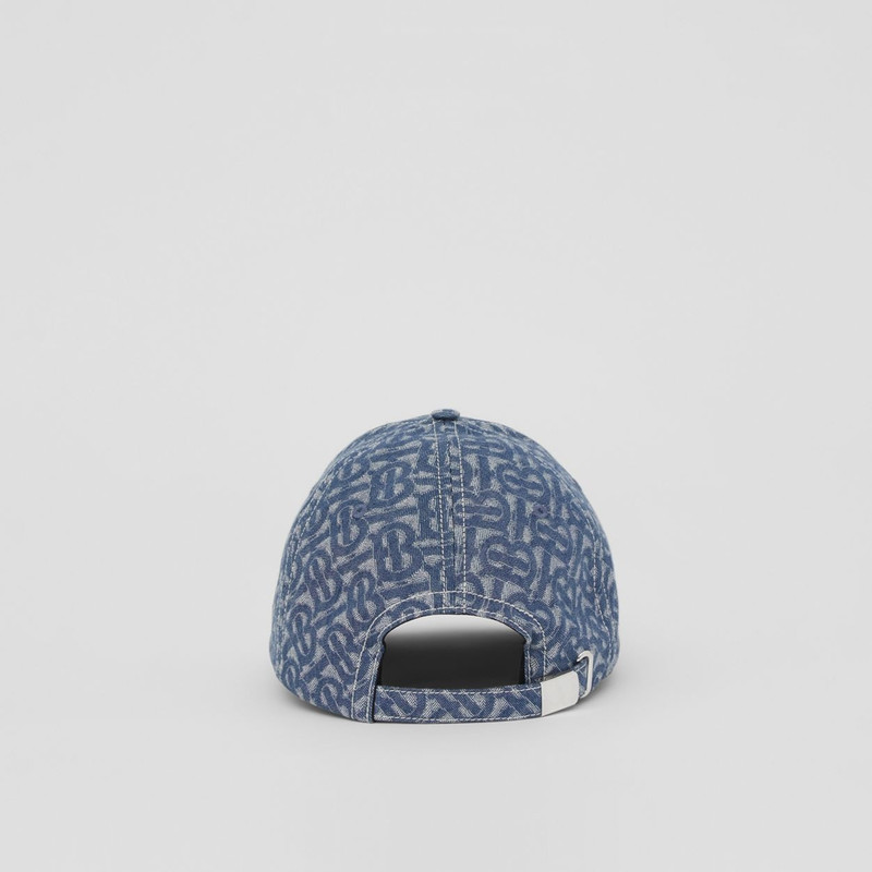 Monogram Denim Jacquard Baseball Cap 4