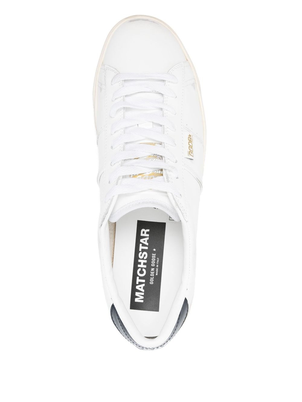 Matchstar leather sneakers - 3