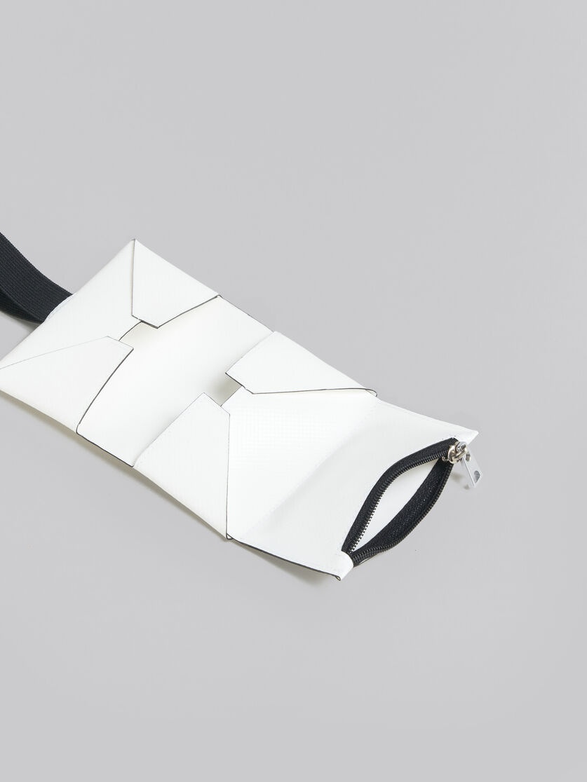 WHITE TRI-FOLD WALLET - 2