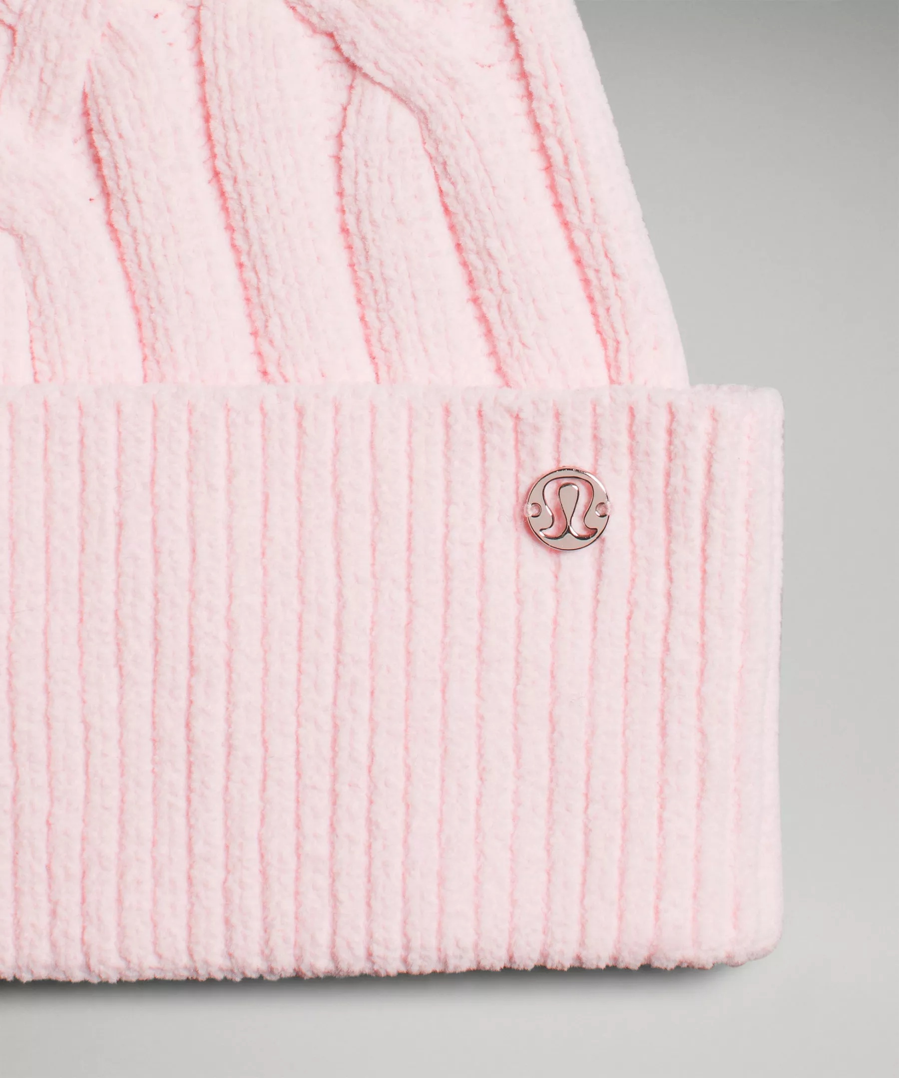 Women's Cable-Knit Pom-Pom Beanie - 4