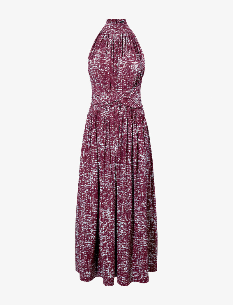 Lola Dress in Printed Viscose Crepe 1