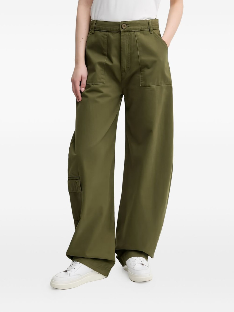 cotton cargo trousers 1