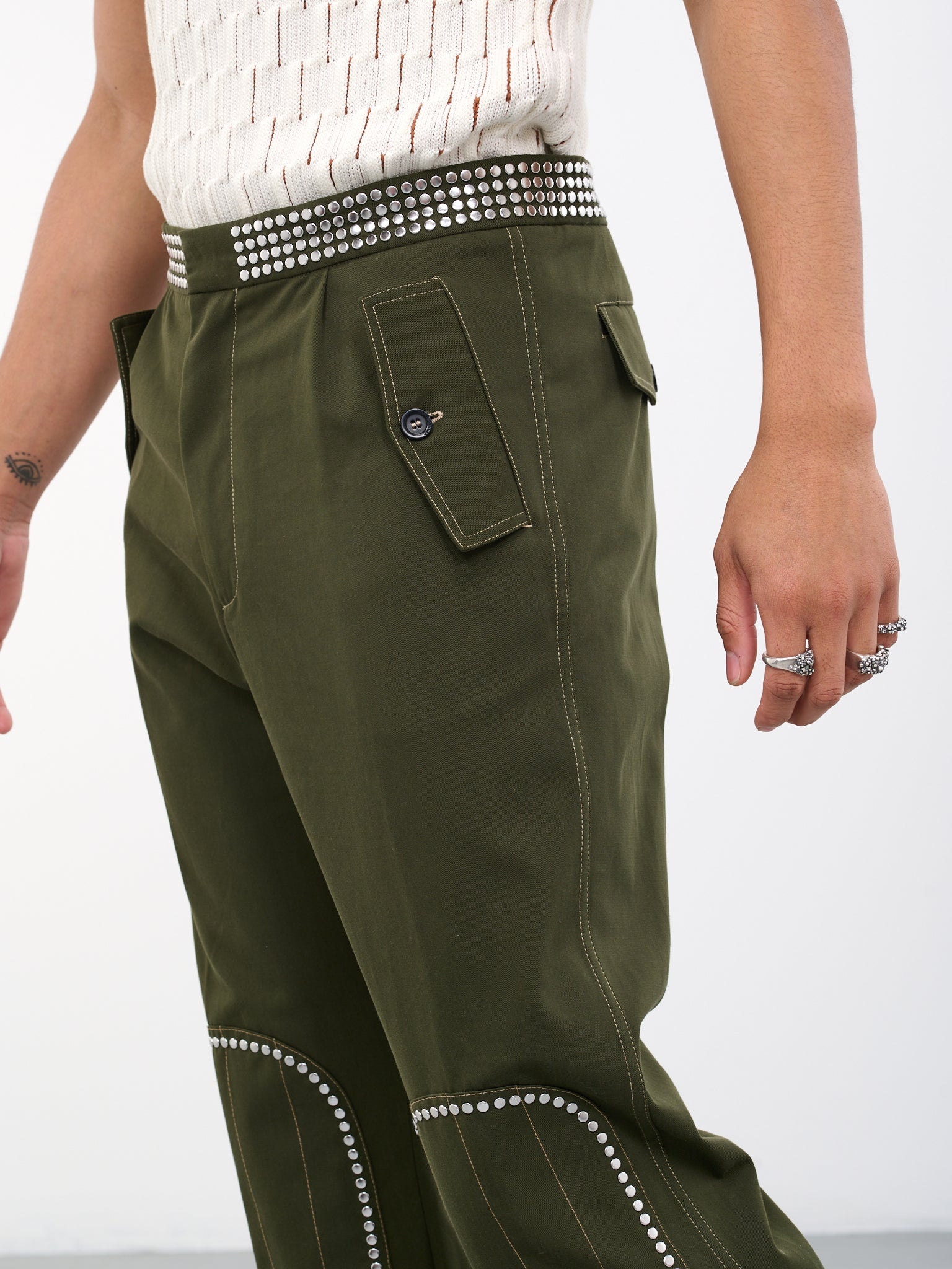 パンツ wales bonner Raga Pleated Trouser 24aw Raga Pleated Trouser – Wales Bonner