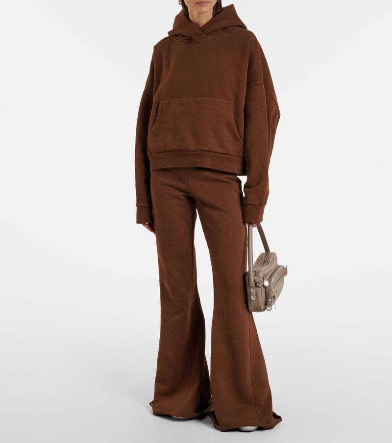 entire studios Cotton jersey hoodie outlook