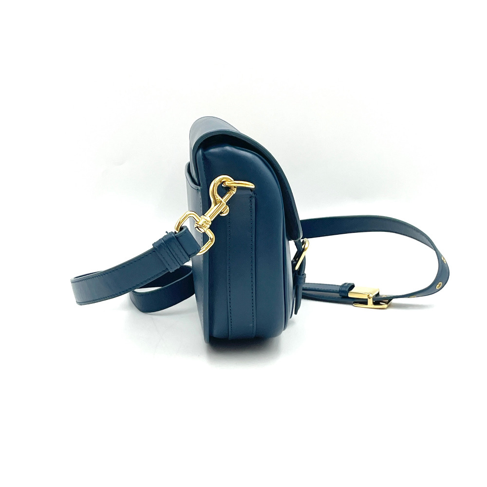 Christian - Christian Dior Royal Blue Bobby Bag Medium M9319UMOL (Built-in Chip) - 2