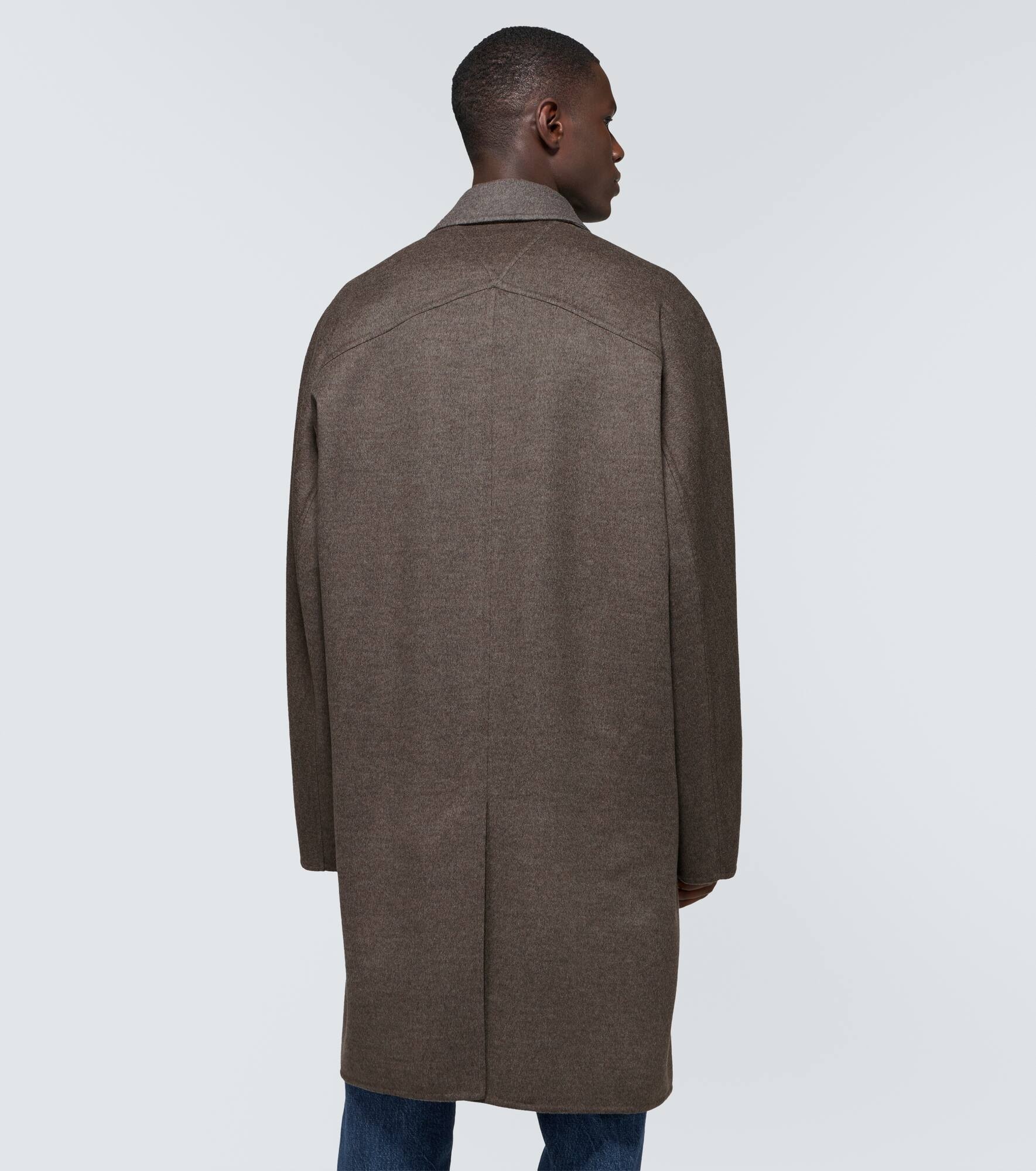 Wool and cashmere overcoat - 4