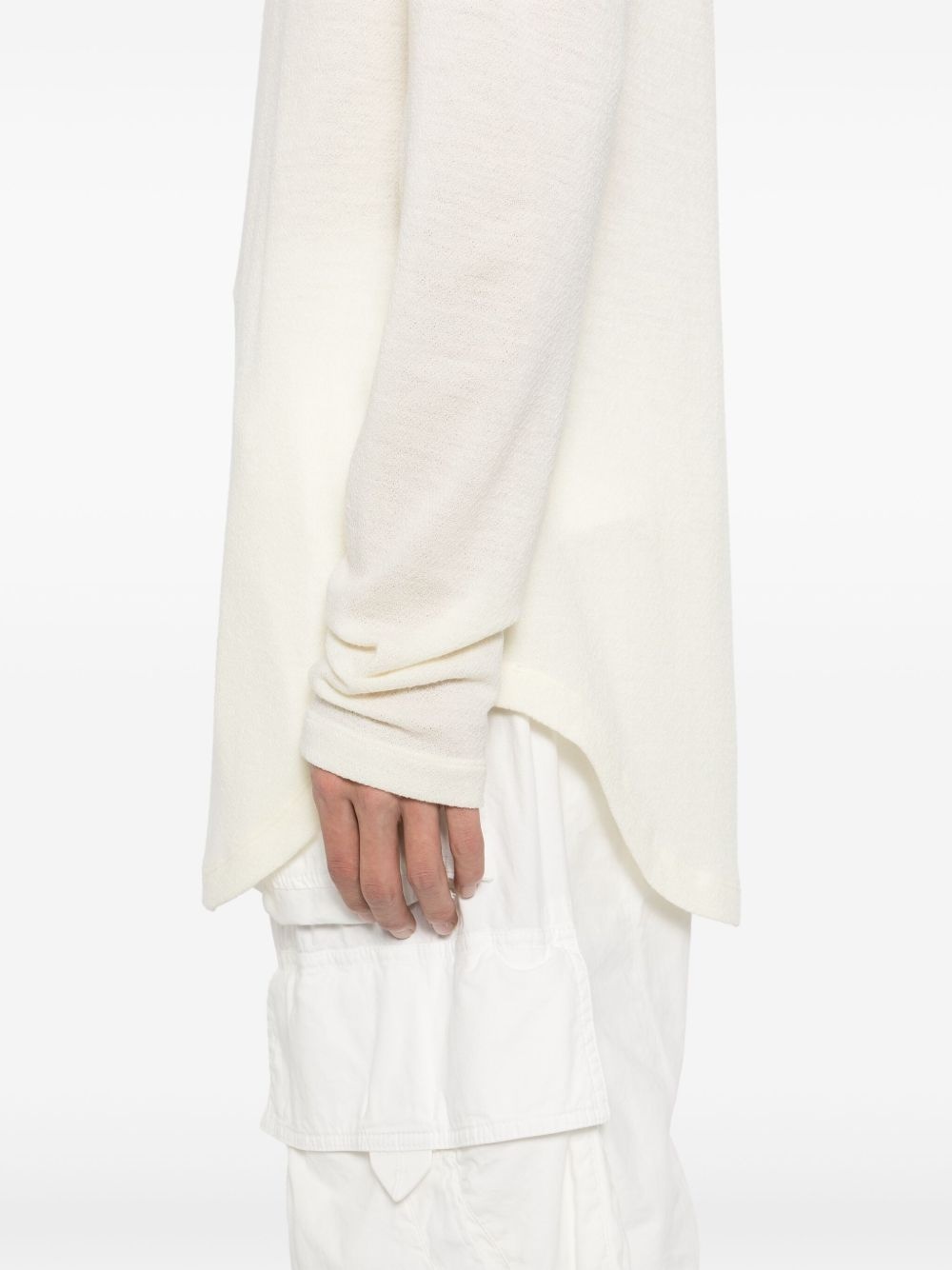 mock-neck jumper - 5